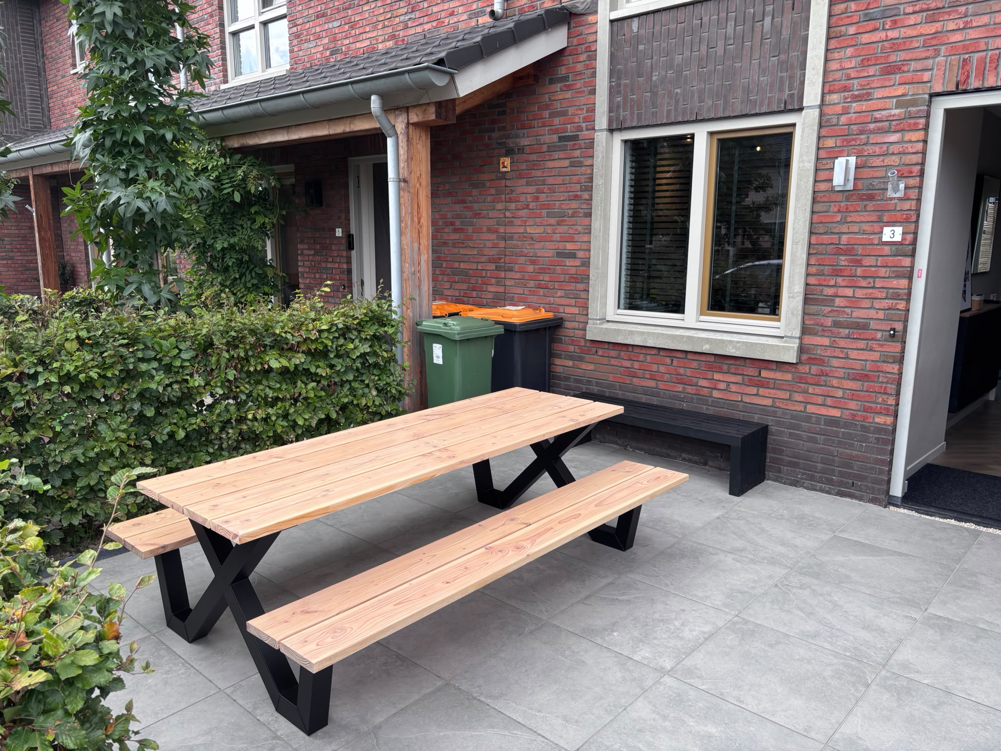 Picknickbank buiten